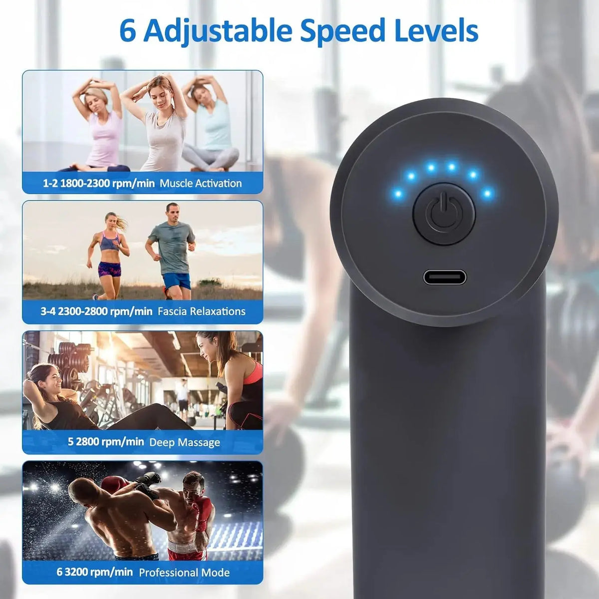 Cordless Massager Gun Dubaizaar