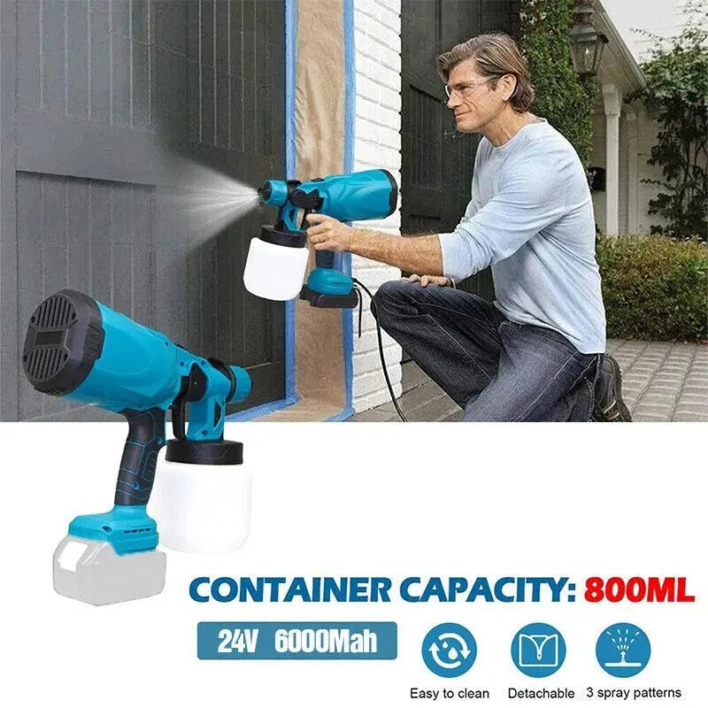 Electric High-Pressure Cordless Paint Sprayer – 1200ML Large Tank Dubaizaar