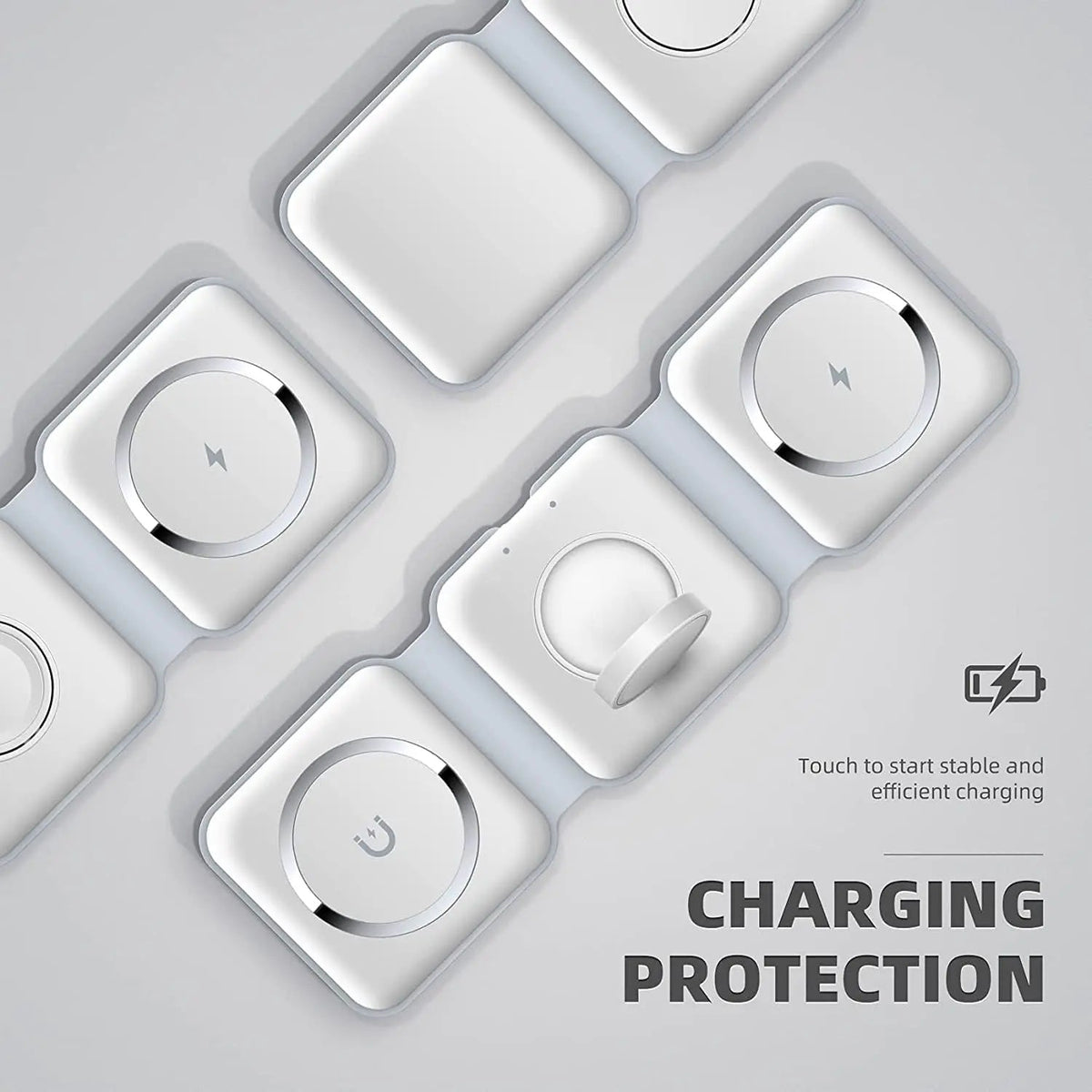 3-in-1 Wireless Charging Pad Dubaizaar