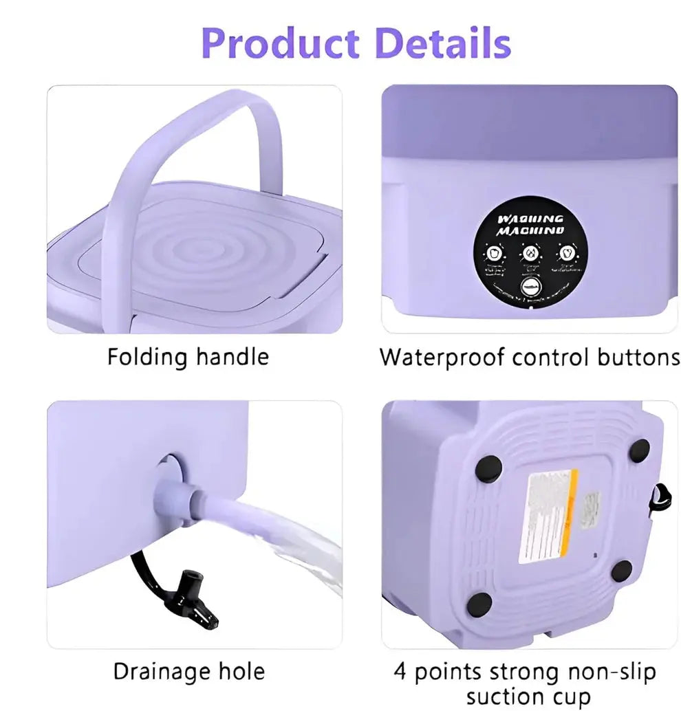 Mini Portable Washing Machine with Dryer Dubaizaar
