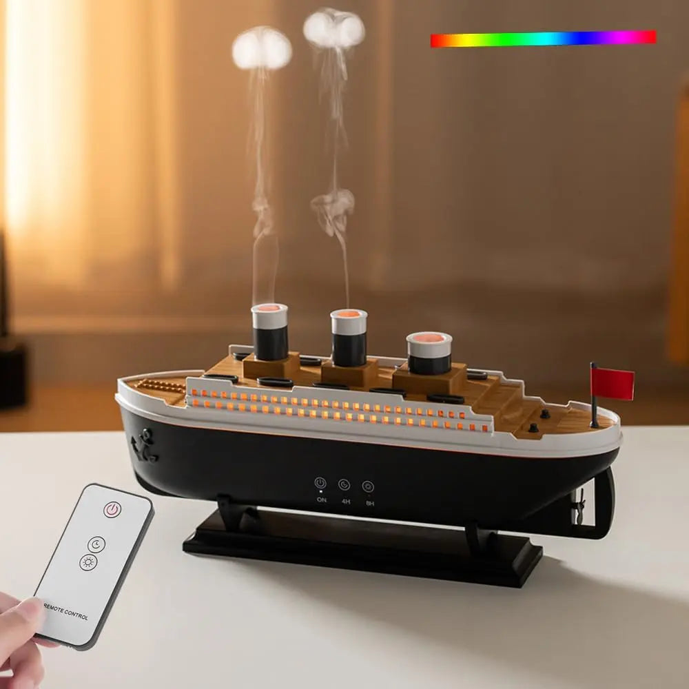 Titanic Humidifier 250ml, Essential Oil Cool Mist Diffuser Dubaizaar