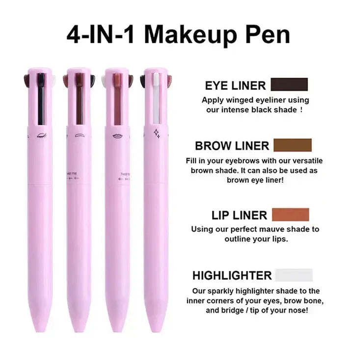 4 in 1 Makeup Pen - Waterproof & Long Lasting Dubaizaar