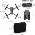 E99 Drone With 4k Dual Camera,Foldable RC Quadcopter Drone Dubaizaar