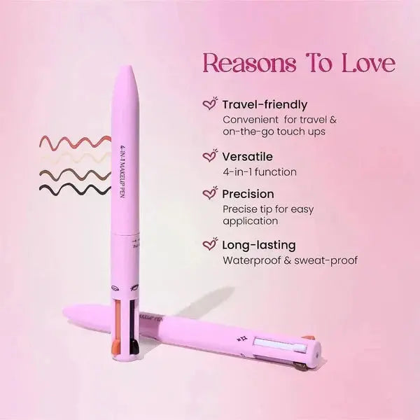 4 in 1 Makeup Pen - Waterproof & Long Lasting Dubaizaar
