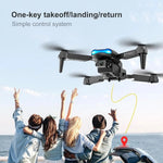 E99 Drone With 4k Dual Camera,Foldable RC Quadcopter Drone Dubaizaar
