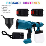 Electric High-Pressure Cordless Paint Sprayer – 1200ML Large Tank Dubaizaar