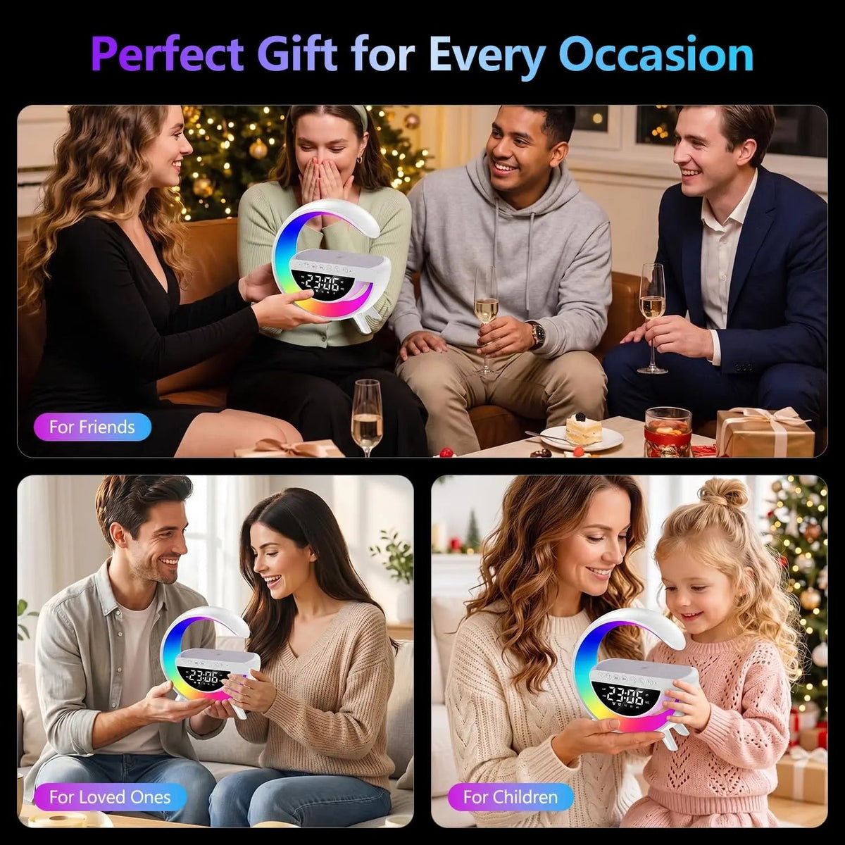Digital Led Wireless Charger Speaker Dubaizaar
