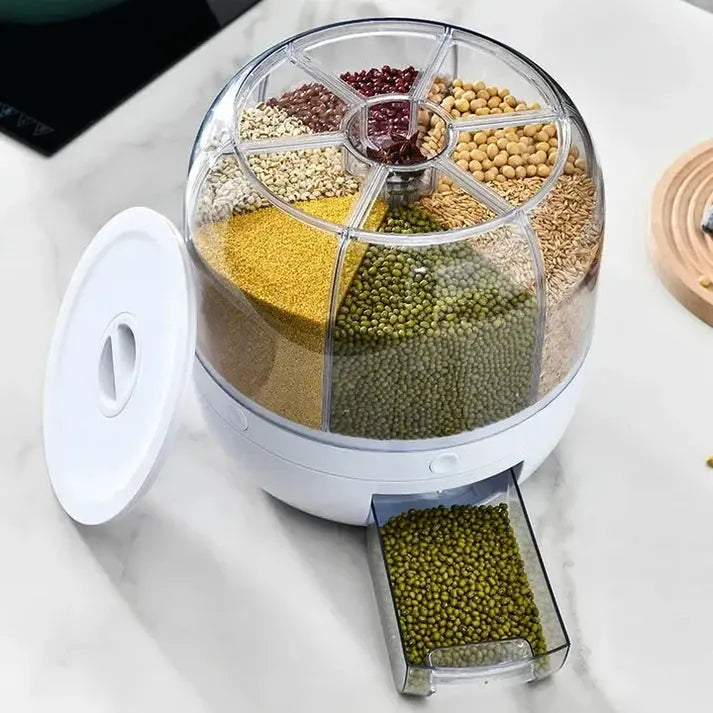 360 Degree Rotating Dry Food Dispenser Dubaizaar