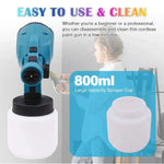 Electric High-Pressure Cordless Paint Sprayer – 1200ML Large Tank Dubaizaar
