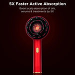 3-in-1 Electric Scalp Massager Hair Growth Hair Oil Applicator Dubaizaar