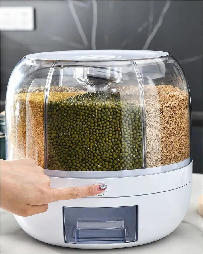 360 Degree Rotating Dry Food Dispenser Dubaizaar