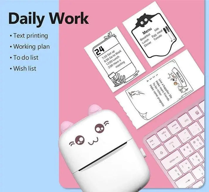 Portable Mini Pocket Printer BT Thermal Printer Dubaizaar