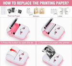 Portable Mini Pocket Printer BT Thermal Printer Dubaizaar