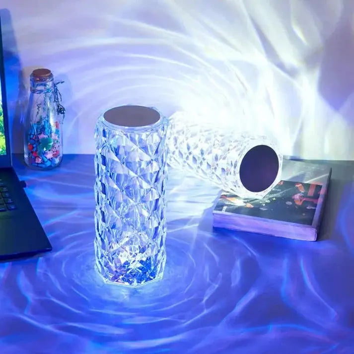 Premium 16-Color RGB Crystal Diamond Table Lamp Dubaizaar