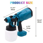 Electric High-Pressure Cordless Paint Sprayer – 1200ML Large Tank Dubaizaar