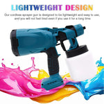 Electric High-Pressure Cordless Paint Sprayer – 1200ML Large Tank Dubaizaar