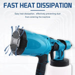 Electric High-Pressure Cordless Paint Sprayer – 1200ML Large Tank Dubaizaar